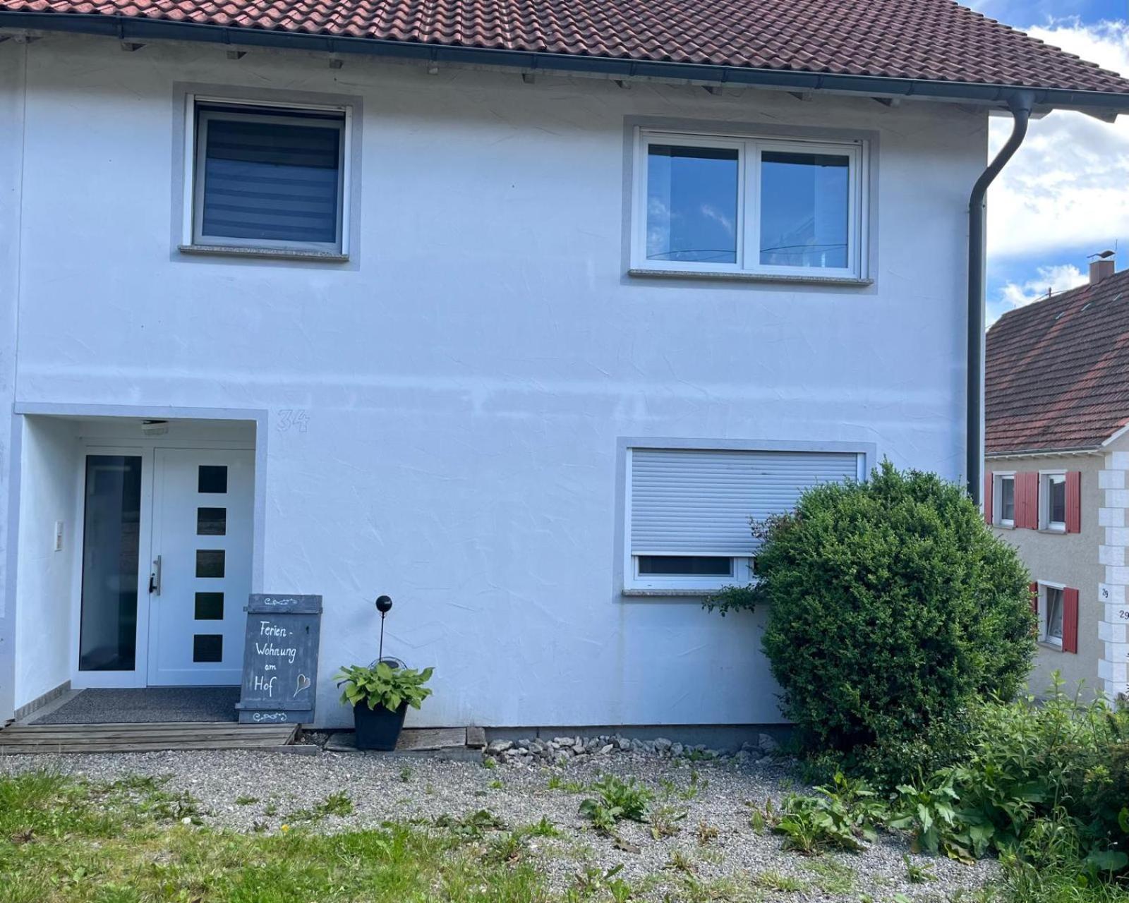 Ferienwohnung Am Hof Zwiefalten エクステリア 写真