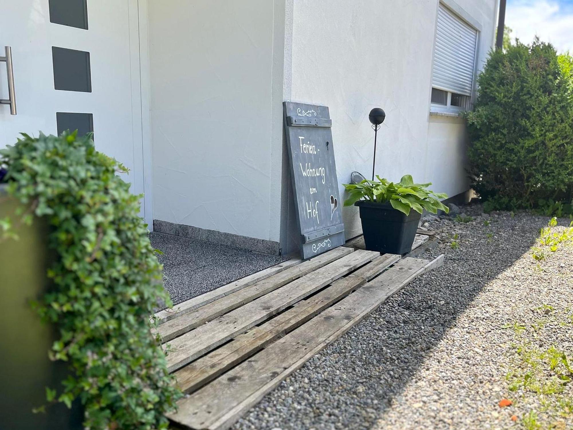 Ferienwohnung Am Hof Zwiefalten エクステリア 写真